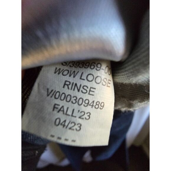 NWT Old Navy Jeans Medium Wash Denim Wow Loose Built-In Tough Rugged Mens 32x34 - Picture 11 of 13